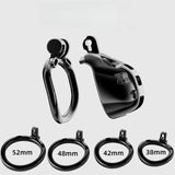Forbidden Dragon Breathable Chastity Device material finish close | 3d-chastity