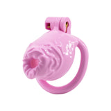 Foreskin Style ABS Chastity Cage front | 3d-chastity