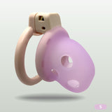 Fresh Soft Rubber Chastity Cage size and shape | 3d-chastity