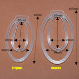 FUFU Clip Panty Clear Chastity Cage lock and ring | 3d-chastity