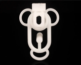 DIY FUFU Clip Sissy Chastity Lock front | 3d-chastity