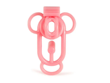 DIY FUFU Clip Sissy Chastity Lock side | 3d-chastity