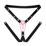 FUFU Clip with Sissy Belt Chastity Cage wearing | 3d-chastity
