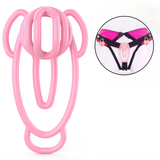 FUFU Clip with Sissy Belt Chastity Cage main product | 3d-chastity