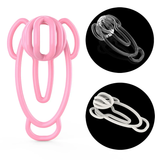 FUFU Clip with Sissy Belt Chastity Cage side | 3d-chastity