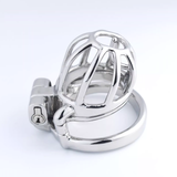Steel Custom Chastity Cage with PA T14 material finish close | 3d-chastity