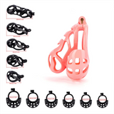 Ghost Chastity Cage with Balls Penis Rings main product | 3d-chastity