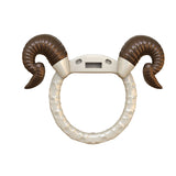 Goat Chastity Cage with Detachable Horns full kit | 3d-chastity