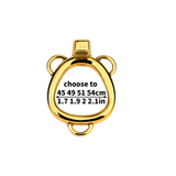 Golden Ring With Ears - 3d-chastity