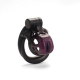 Gradation Black Purple Mamba Chastity Cage side | 3d-chastity