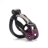 Gradation Black Purple Mamba Chastity Cage rear | 3d-chastity