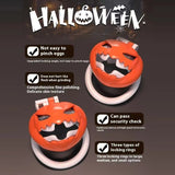 Halloween Pumpkin Chastity Cage front | 3d-chastity