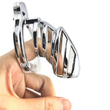 Handcuff Chastity Cage Adjustable material finish close | 3d-chastity