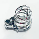 Handcuffs Style Metal Chastity Device lock and ring | 3d-chastity