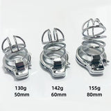 Handcuffs Style Metal Chastity Device wearing | 3d-chastity