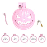 Happy Halloween Chastity Cage material finish close | 3d-chastity