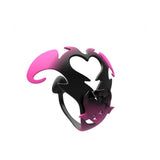 Heart of the Devil with Plug Chastity Cage front | 3d-chastity