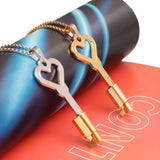 Heart Shaped Chastity Key Necklace Cage main product | 3d-chastity