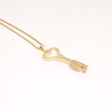 Heart Shaped Chastity Key Necklace Cage size and shape | 3d-chastity