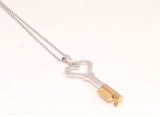 Heart Shaped Chastity Key Necklace Cage full kit | 3d-chastity