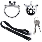 Heavy Duty Flat Chastity Cage size and shape | 3d-chastity