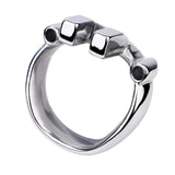 Heavy Duty Flat Chastity Cage front | 3d-chastity