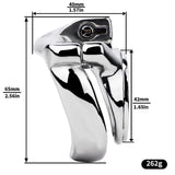 Heavy Duty Flat Chastity Cage full kit | 3d-chastity