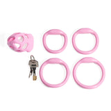 Hera's Invisible Male Chastity Cage material finish close | 3d-chastity
