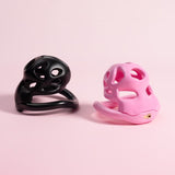 Hera's Invisible Male Chastity Cage front | 3d-chastity