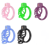High Heel Cage with Electric Anal Plug Chastity Cage wearing | 3d-chastity