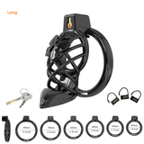 High Heels Chastity Lock material finish close | 3d-chastity