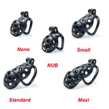 Maxi Hole Style Cobra Male Chastity Cage kit - 3d-chastity