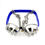 Hollow Female Chastity Bra Cage material finish close | 3d-chastity