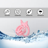 Honeycomb Invisible Chastity Cage with 4 Silicone Rings material finish close | 3d-chastity