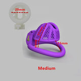 Honeycomb Mini Male Chastity Penis Device full kit | 3d-chastity