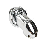 HT Aircraft Heads Stainless Steel Chastity Cage main product | 3d-chastity