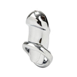 HT Aircraft Heads Stainless Steel Chastity Cage wearing | 3d-chastity