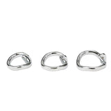 HT Aircraft Heads Stainless Steel Chastity Cage size and shape | 3d-chastity