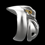 HT-v4 Nub Stainless Steel Chastity Cage wearing | 3d-chastity