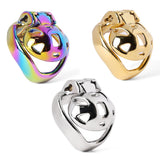 HT-V4 Stainless Steel Super Small Chastity Cage full kit | 3d-chastity