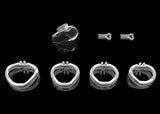 HT V6 Male Chastity Cage front | 3d-chastity