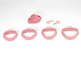 HT V6 Male Chastity Cage material finish close | 3d-chastity