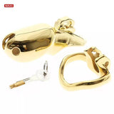Gold HTV3 Chastity Cage product photo 11 of | 3d-chastity