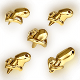 Gold HTV3 Chastity Cage main product | 3d-chastity