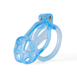 Ice Vision Blue Cobra Chastity Cage Type M - 3d-chastity