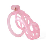 Ice Vision Design Cobra Chastity Cage Pink - 3d-chastity