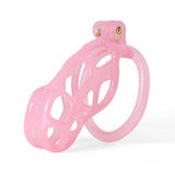 Ice Vision Design Cobra Chastity Cage Pink - 3d-chastity