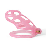 Ice Vision Design Cobra Chastity Cage Pink - 3d-chastity