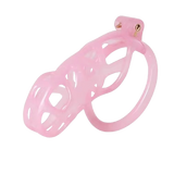 Ice Vision Pink Cobra Chastity Cage Type XL - 3d-chastity