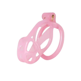 Ice Vision Pink Cobra Chastity Cage Type M - 3d-chastity